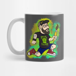 Brutal Fattery Running Man Mug